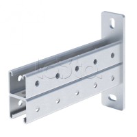 STRUT-консоль двойная 41х41 мм, основание 550 мм HDZ EKF (stkd414155-HDZ)