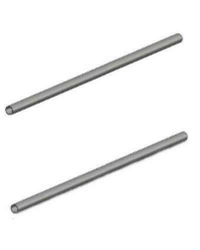 Поручень ограждения двойной длинной 940 Oxgard Поручни 940 (ВЗР 1996.05-02) в Белгороде Ограждения Pintop.ru