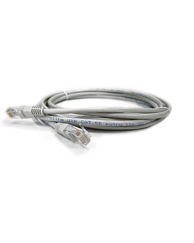 Патч-корд RJ45 - RJ45, 4 пары, UTP, категория 6, 5 м, серый, LSZH LANMASTER LAN-PC45/U6-5.0-GY в Белгороде Патч-корды и пигтейлы Pintop.ru