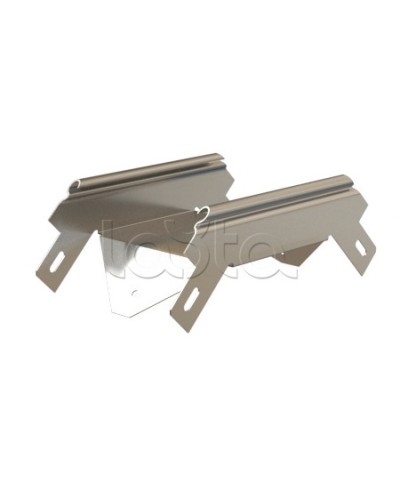 Угол 90° вертикальный наружный Hyperline RST-VEA90-400-100-0,8-SZ в Белгороде Аксессуары для лотков Pintop.ru