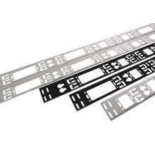 Органайзер вертикальный кабельный в шкаф 24U (черный) ЦМО (ВКО-М-24.75-9005)