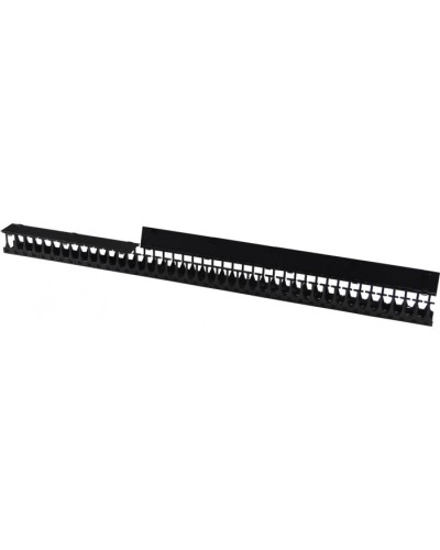 Органайзер 42U глубиной 149 мм, для шкафов LANMASTER DCS шириной 800 мм, черный (2 шт) LANMASTER LAN-DC-CB-42Ux8-VO15 в Белгороде Кабельные органайзеры Pintop.ru