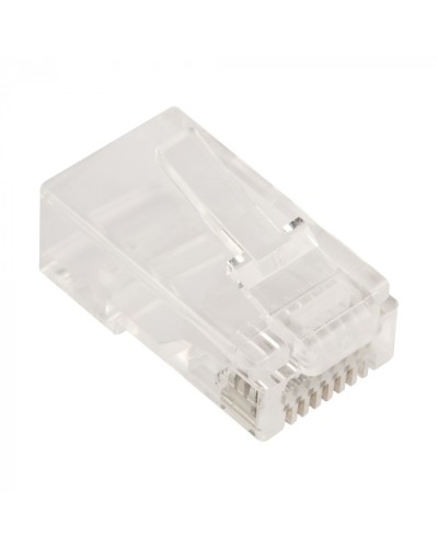 Коннектор RJ45 тип EZ, 8P8C, UTP, Cat.6, универс, покрытие 50 микрон,100 шт. LANMASTER (LAN-EZ45-8P8C/U6-100) в Белгороде Коннекторы и разъемы Pintop.ru