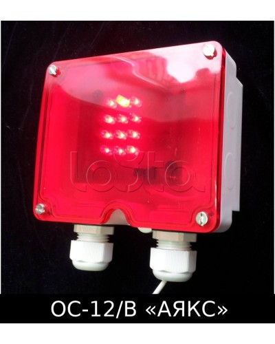 Оповещатель световой взрывозащищенный ОС-12/В Аякс Магнито-Контакт в Белгороде Оповещатели Ex Pintop.ru
