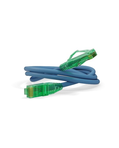 Патч-корд Hyperline PC-LPM-UTP-RJ45-RJ45-C6a-1M-LSZH-BL в Белгороде Патчкорды (медные) Pintop.ru