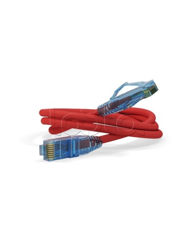 Патч-корд RJ45-RJ45, 4 пары, UTP, кат.6, LSZH (3м) Hyperline PC-LPM-UTP-RJ45-RJ45-C6-3M-LSZH-RD в Белгороде Патчкорды (медные) Pintop.ru