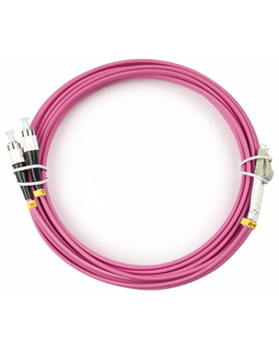 Шнур оптический duplex LC-FC 50/125 mm OM4 7м LSZH Cabeus FOP-50-OM4-LC-FC-7m в Белгороде Патч-корды оптические Pintop.ru