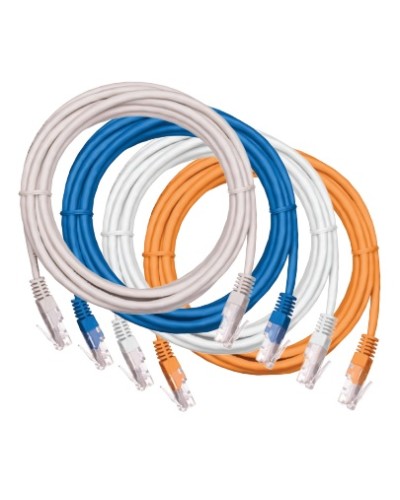 Шнур коммутационный NETLAN U/UTP 4 пары, Кат.5е (Класс D), 100МГц, 2хRJ45/8P8C, T568B, заливной, многожильный, BC (чистая медь), PVC нг(B), белый, 5м, уп-ка 10шт. NETLAN EC-PC4UD55B-BC-PVC-050-WT-10 в Белгороде Патчкорды (медные) Pintop.ru