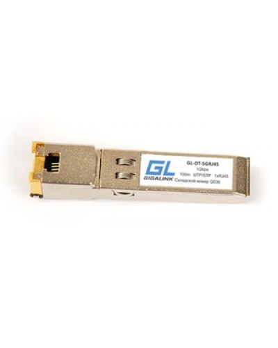 Модуль SFP Gigalink GL-OT-SGRJ45 в Белгороде Модули SFP/XFP/GBIC Pintop.ru