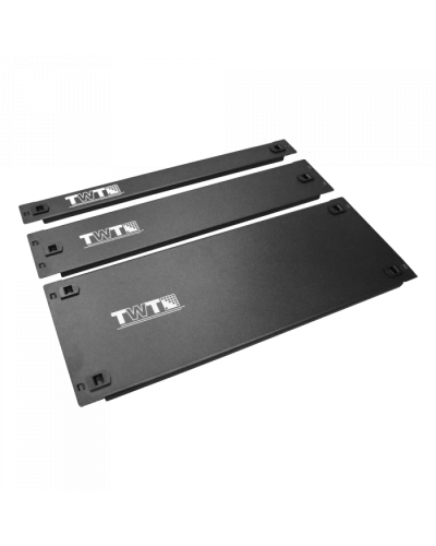 19 металлическая фальш-панель 1U, быстросъемная, черная TWT (TWT-DC-TLMFP-1U) в Белгороде Аксессуары для стоек и шкафов Pintop.ru