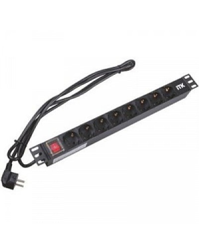 Блок розеток на 8 розеток 19 ITK PH22-9D1 в Белгороде Блоки розеток Pintop.ru