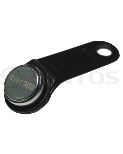 Ключ Touch Memory с 64-битным идентификационным кодом Tantos RW1990 iButton TS (чёрный) в Белгороде Оптовые идентификаторы Pintop.ru