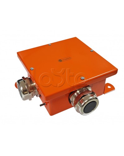 Экпласт SMB165 Коробка металл, огн. E-110,о/п 164х164х65, IP66, 5P, (1,5-4 мм2), оранж. в Белгороде Распределительные коробки Pintop.ru