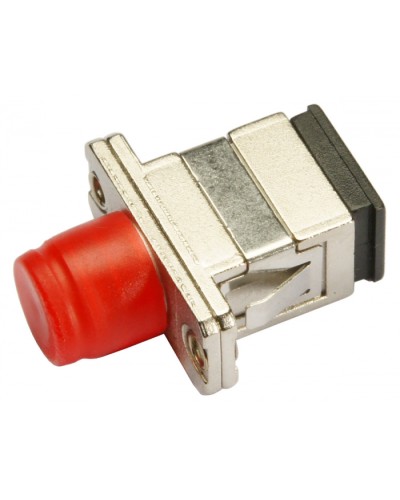 Соединитель проходной SC-FC, SM(для одномодового кабеля), D-тип Cabeus SC-FC-SM в Белгороде Проходные адаптеры и розетки оптические Pintop.ru