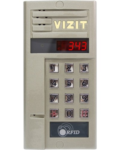 Блок вызова Vizit БВД-343FCPW в Белгороде Блоки вызова многоабонентные Pintop.ru
