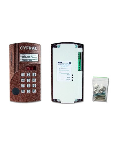 Блок вызова видеодомофона на 100 абонентов Цифрал CCD-2094.1M/РК в Белгороде Вызывные аудиопанели малоабонентные Pintop.ru