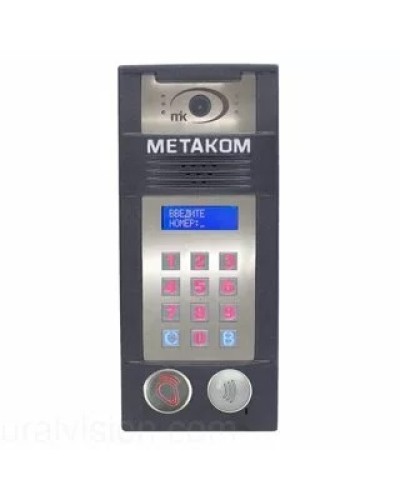 Многоабонентый антивандальный блок вызова со встроенной гибридной видеокамерой Метаком MК2018-MFCGVH в Белгороде Блоки вызова многоабонентные Pintop.ru