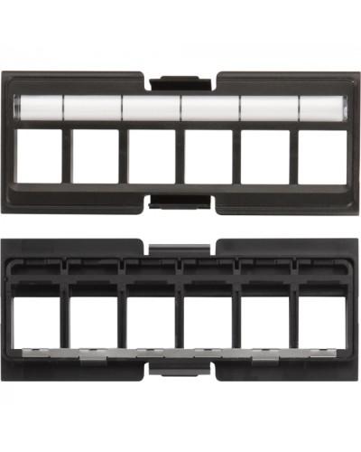 Вставка под кейстоны в модульную панель, экранированная, 6 портов, без шторок LANMASTER LAN-FRM-IN-6OK-SXX в Белгороде Коммутационные изделия Pintop.ru