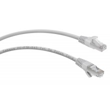 Патч-корд FTP, категория 5e, 1.5 м, экранированный, серый Cabeus PC-FTP-RJ45-Cat.5e-1.5m