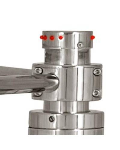 Кольцо разрезное для ограждения к роторному турникету ХРОМ Ростов-Дон в Белгороде Дополнительное оборудование для СКУД Pintop.ru