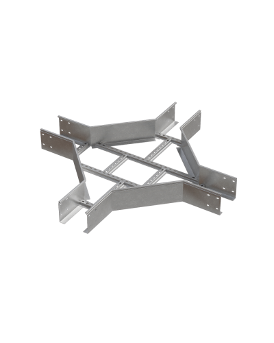 Х-разветвитель лестничный 150х200х1,2 мм HD85 N КМ-профиль (LXD150-200-1.2 HD85 N) в Белгороде Аксессуары для лотков Pintop.ru