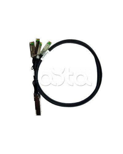 Твинаксиальный пассивный 40G QSFP+ кабель D-Link DEM-CB100QXS-4XS/C1A в Белгороде Модули SFP/XFP/GBIC Pintop.ru