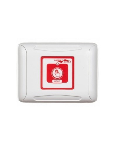 Влагозащищенная радиокнопка вызова Hostcall MP-411W2 в Белгороде Система оповещения и трансляции Hostcall Pintop.ru