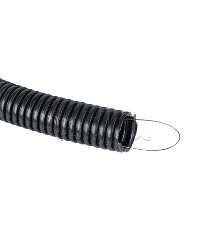 Труба гофр. негорючая безгалогеновая FRHF с протяжкой d32 мм (50 м) черная EKF-Plast (FRHF-32) в Белгороде Труба гофрированная Pintop.ru