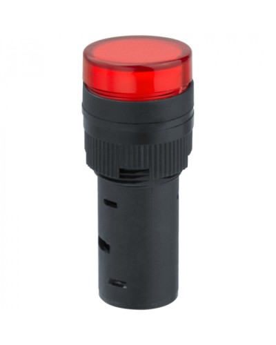 Лампа индикаторная Navigator 82 804 NBI-I-AD16-230-R красная d16мм 230В AC/DC в Белгороде Источники света(Лампы) Pintop.ru