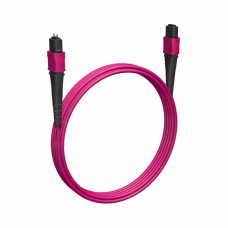 Кабельная сборка MPO(F) -MPO(M)-12 волокон 50/125 OM4, 10 m Cabeus (FOP-50-OM4-12-MPO(F)-12-MPO(M)-B-10m)