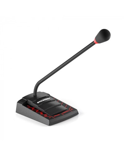 Пульт громкого оповещения STELBERRY F-702 в Белгороде Микрофонные консоли и микрофоны Pintop.ru