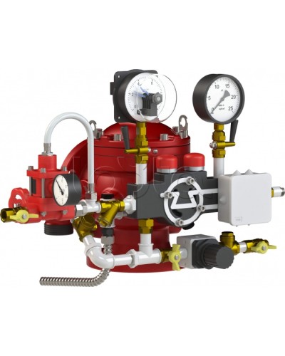 Узел управления спринклерный воздушный Спецавтоматика УУ-С100/1,6В3-ВФ.О4 в Белгороде Устройства пуска водяного пожаротушения Pintop.ru