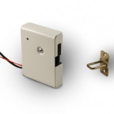 Замок электромеханический с толкателем и датчиком положения двери Promix-SM308.10.1 (белый)