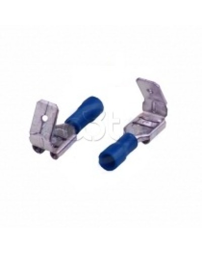 Клемма плоская изолированная 1.5-2.5 мм² (КПИ гнездо+штекер - 7.4мм+6.3мм) (100шт/уп) REXANT 08-0424 в Белгороде Клеммные колодки Pintop.ru