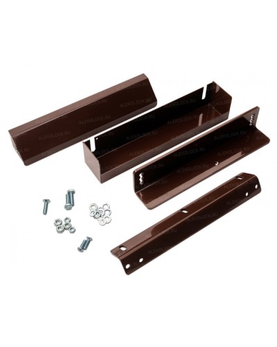 Комплект монтажный для замка ALM-200P ALeko МК 200-IN (коричневый) в Белгороде Дополнительное оборудование для СКУД Pintop.ru