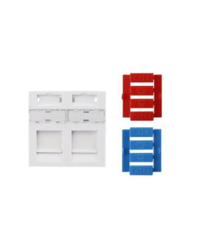 Вставка 45x45 (аналог Mosaic) Hyperline SIP3-2K-M45-45 в Белгороде Аксессуары для стоек и шкафов Pintop.ru