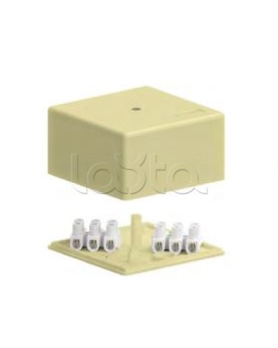 SD4 Коробка распределительная для о/п, 140x75x40мм без галогена (белый) Экопласт (72933HF) в Белгороде Распределительные коробки Pintop.ru