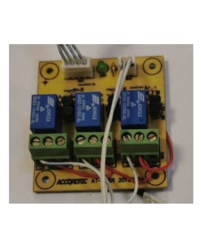 Универсальная релейная плата на 3 выхода AccordTec AT-RM01 в Белгороде Дополнительное оборудование для СКУД Pintop.ru