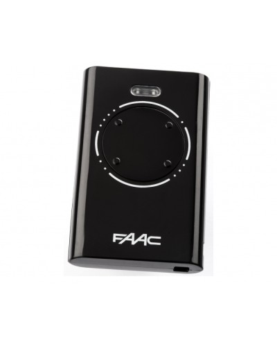 Брелок-передатчик 4-канальный Faac 7870081 (черный) в Белгороде Устройства радиоуправления для шлагбаумов и автоматики Pintop.ru