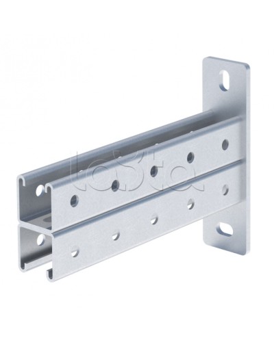 STRUT-консоль двойная 41х41 мм, основание 350 мм EKF (stkd414135) в Белгороде Аксессуары для лотков Pintop.ru