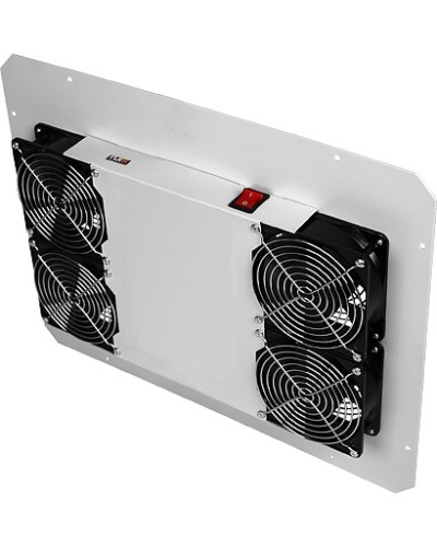 Панель вентиляционная с 4 вентиляторами TLK TLK-FAN4-GY в Белгороде Вентиляторные модули Pintop.ru