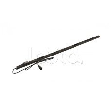 Блок розеток вертикальный черн Hyperline (SHE-24SH-BAV-3PVB)