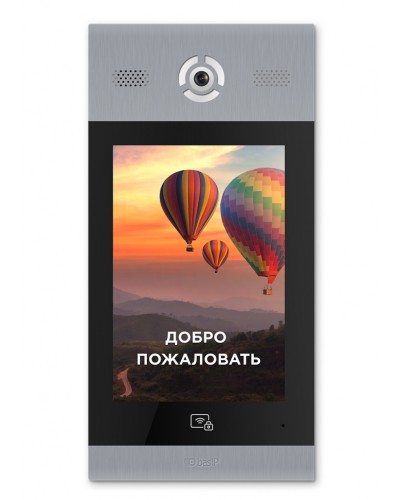 Видеопанель вызывная BAS-IP AA-14FB SILVER в Белгороде Вызывные видеопанели малоабонентные Pintop.ru