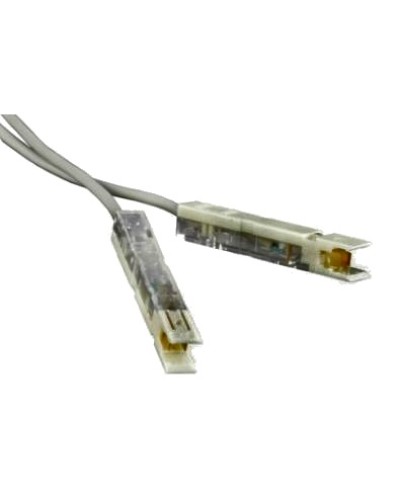 Патч-корд 110 тип - 110 тип, 1 пара, 5 м, серый LANMASTER LAN-P1-P1-5m в Белгороде Патч-корды и пигтейлы Pintop.ru