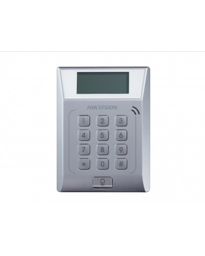 Терминал доступа со встроенным считывателем Mifare карт Hikvision DS-K1T802M в Белгороде Контроллеры Pintop.ru
