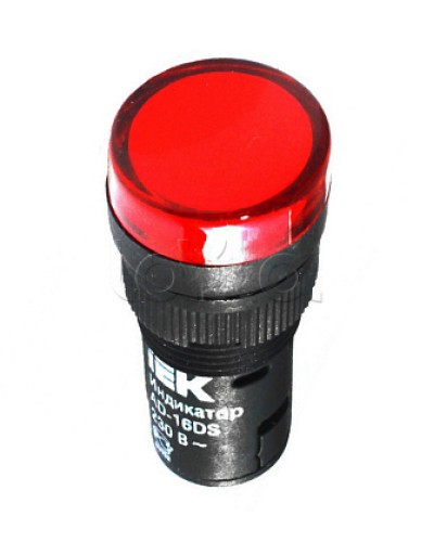 Лампа AD16DS LED матрица d16мм красный 230В AC IEK (BLS10-ADDS-230-K04-16) в Белгороде Источники света(Лампы) Pintop.ru
