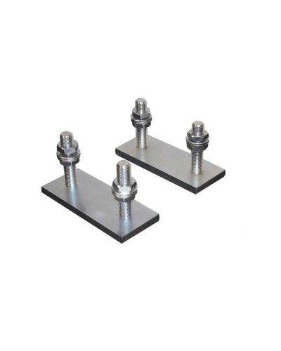 Подставка регулировочная с болтами, комплект для 1 тележки, универсальная для тележек S и M Came PLATE KIT C1 - в Белгороде Комплектующие для откатных ворот Pintop.ru