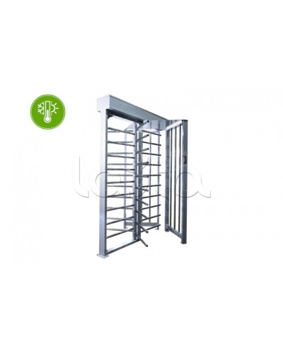 Турникет полноростовой с подогревом 3V RUBEZH STRAZH Model X(i) УХЛ 2.1 OSDP MF (T-1000) в Белгороде Турникеты Pintop.ru