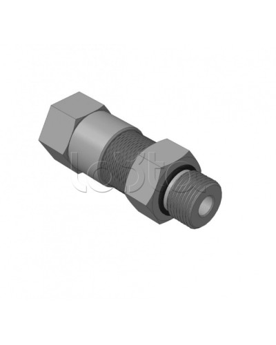 Кабельный ввод для бронированного кабеля с уплотнением внутренней оболочки кабеля резьбой G1/2, внешним диаметром кабеля D= 8-12мм и проходным диаметром кабеля d= 4-8 мм Спектрон КВБ-12/8-Н-G1/2 в Белгороде Аксессуары для кабель-канала Pintop.ru