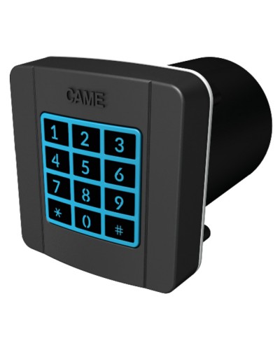 Клавиатура кодонаборная накладная, 12 кнопок, синяя подсветка Came 806SL-0150 в Белгороде Запчасти для шлагбаумов и автоматики Pintop.ru